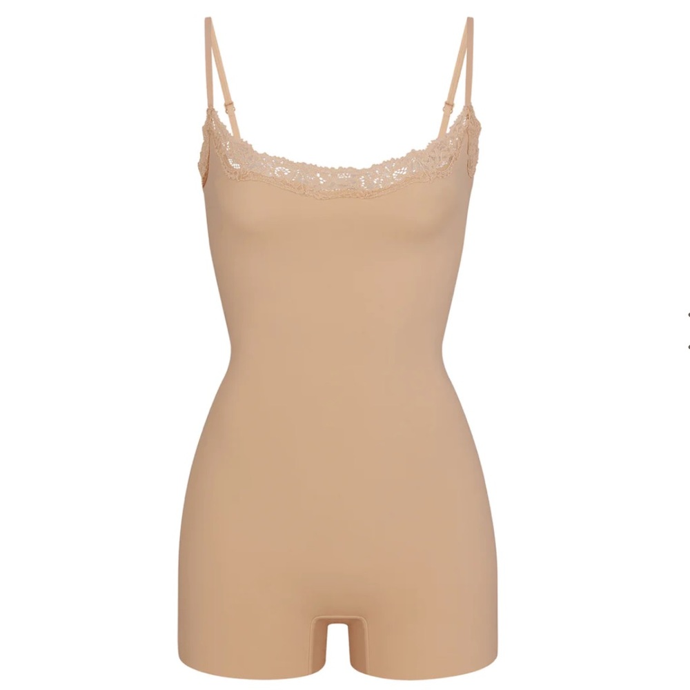 SKIMS fits everybody corded lace onesie